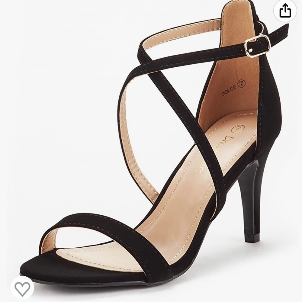 DREAM PAIRS Women's Dolce Fashion Stilettos Open Toe Pumps